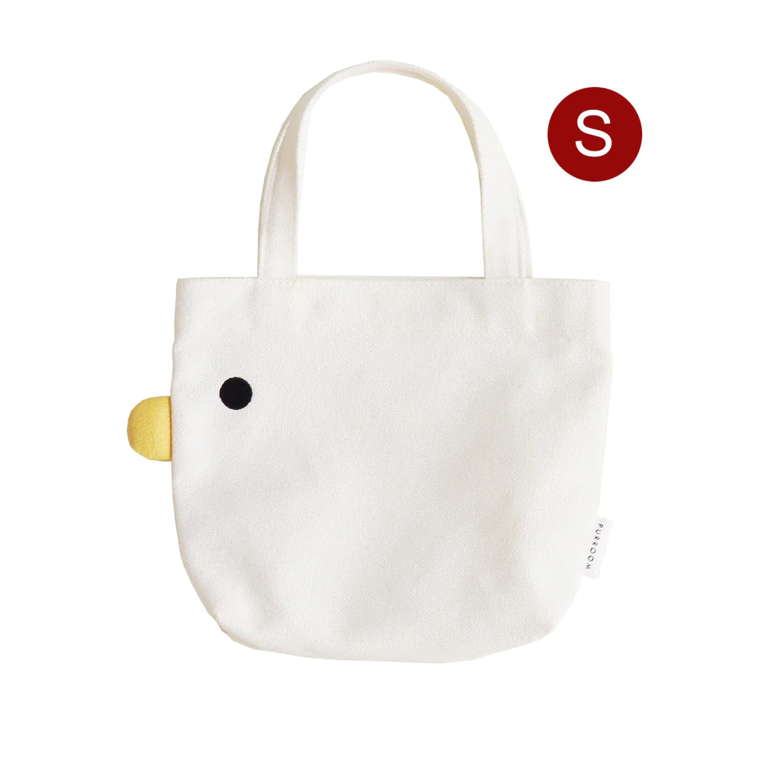 PURROOM Chick Canvas Tote Bag