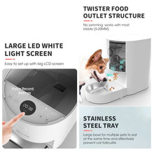 Load image into Gallery viewer, PETWANT 10L Automatic Smart Pet Feeder
