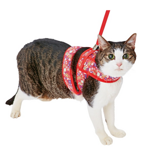PETIO Neko Komachi Soft Harness Stripe For Cats