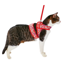 Load image into Gallery viewer, PETIO Neko Komachi Soft Harness Stripe For Cats
