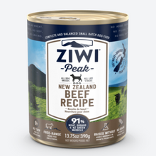 Load image into Gallery viewer, ZIWI PEAK Wet Beef Recipe Dog Food 12 cans 390g

