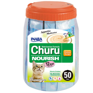 INABA CIAO Churu Nourish Chicken Recipe 50Tubes