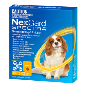 NEXGARD SPECTRA For Dogs 3.6-7.5kg