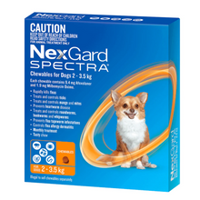 Load image into Gallery viewer, NEXGARD SPECTRA For Dogs 2-3.5kg
