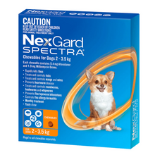 將圖片載入圖庫檢視器 NEXGARD SPECTRA For Dogs 2-3.5kg
