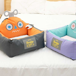 TOUCHDOG Robot Premium Designer Rectangular Dog Bed