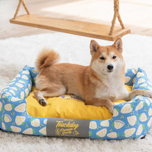 將圖片載入圖庫檢視器 TOUCHDOG Strawberry Premium Designer Rectangular Dog Bed
