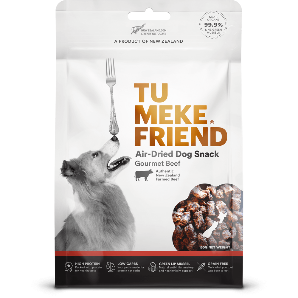 TU MEKE FRIEND Air Dried Dog Food Gourmet Beef