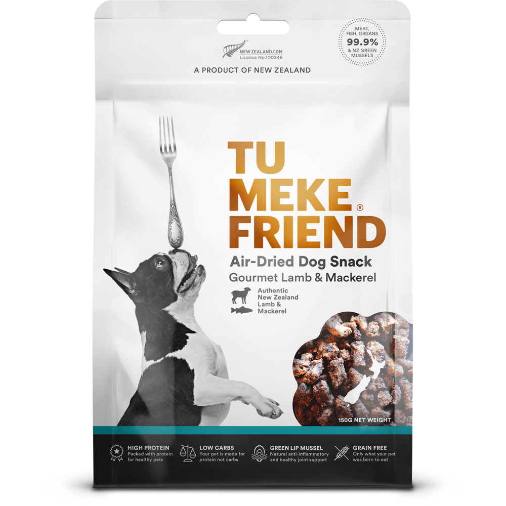 TU MEKE FRIEND Air Dried Dog Food Gourmet Lamb & Mackerel