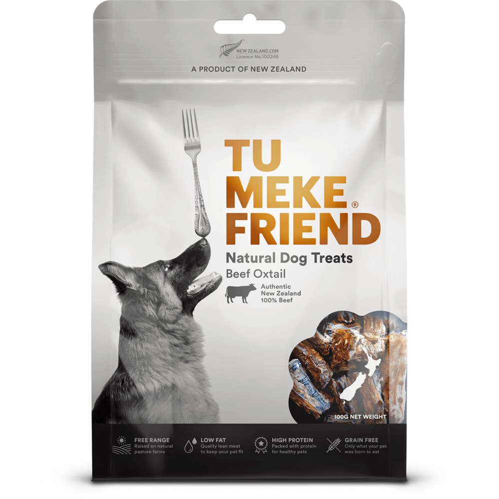 TU MEKE FRIEND Natural Dog Treats Beef Oxtail