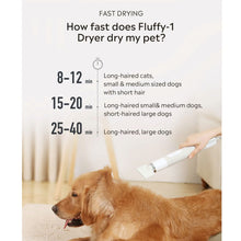 Load image into Gallery viewer, UAH PET Fluffy-1 Intelligent Temperature Control Pet Hair Dryer
