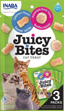 Load image into Gallery viewer, INABA CIAO Juicy Bites Cat Treats Homestyle Broth &amp; Calamari
