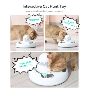 UAH PET Yummy Bug Interactive Treat Dispensing Cat Toy
