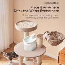 Load image into Gallery viewer, UAH PET Zero Wireless Automatic Pet Water Fountain
