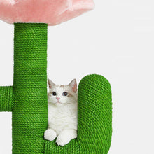 Load image into Gallery viewer, VETRESKA Cactus with Flower Fruity Cat Scratching Tree
