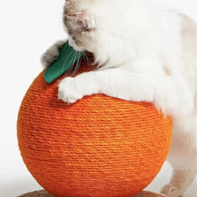 將圖片載入圖庫檢視器 VETRESKA Orange Fruity Cat Scratching Ball
