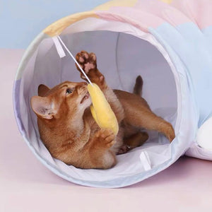 ZEZE Cat Dream Tunnel With Bed