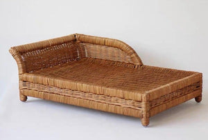 CatsCity Handcrafted Rattan Pet Daybed