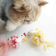 將圖片載入圖庫檢視器 PURROOM Catnip Little Chick Cat Toys
