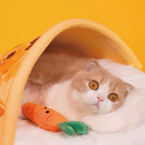 PURLAB Curry Rice Pet Bed