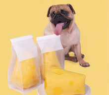 Load image into Gallery viewer, PURLAB Cheese Dog Toy
