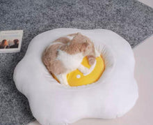 Load image into Gallery viewer, PURLAB Fried Egg Pet Bed
