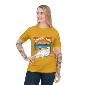 Summer Time For Cat T-shirt