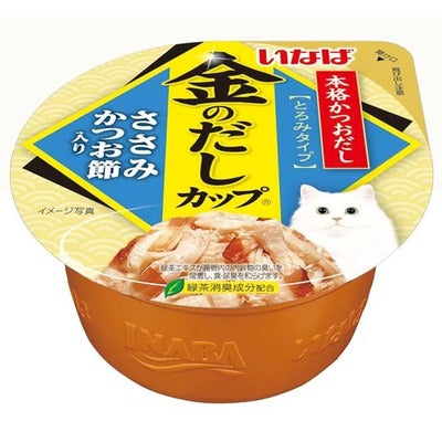 CIAO Gold Dashi Cup With Chicken Fillet And Dried Bonito Flakes 6 Packs