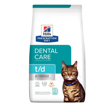 將圖片載入圖庫檢視器 HILL&#39;S Prescription Diet T/d Dental Care Dry Cat Food
