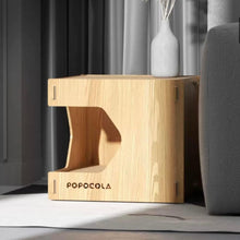 Load image into Gallery viewer, POPOCOLA Wooden Pet Scratcher Square
