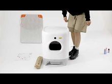 Load and play video in Gallery viewer, PETKIT PURA X Smart Automatic Self Cleaning Cat Litter Box
