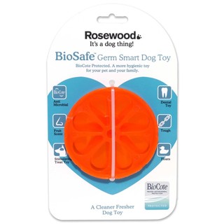 ROSEWOOD BioSafe Orange Dog Toy