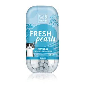 M-PET Fresh Pearls Natural Cat Litter Deodorizer 450 ml Ocean