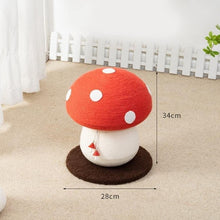 Load image into Gallery viewer, FLUFFURRY Mushroom-scratching Ball
