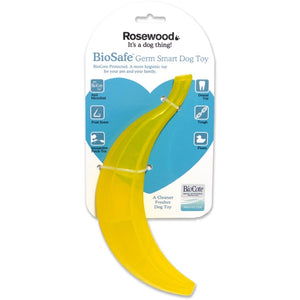 ROSEWOOD BioSafe Banana Dog Toy