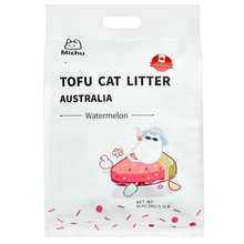 Load image into Gallery viewer, MICHU Natural Clumping Tofu Cat Litter 2.5kg/6L
