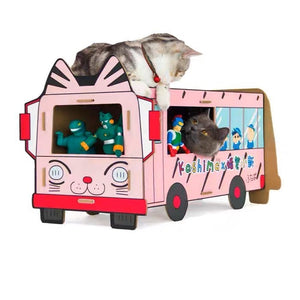 KASHIMA x Crayon Shin-chan School Bus Cat Scratcher