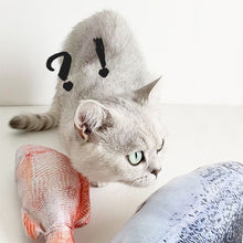 將圖片載入圖庫檢視器 WOHOO MARKET Fish Cat Toy With Catnips
