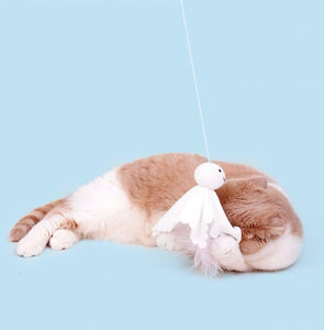 PURLAB Sunny Doll Cat Teaser Toy With Catnips