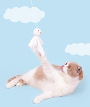 Load image into Gallery viewer, PURLAB Sunny Doll Cat Teaser Toy With Catnips
