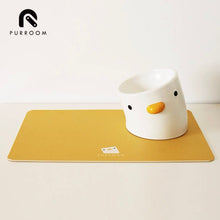 Load image into Gallery viewer, PURROOM Premium Chick Logo Table And Feeding Mat
