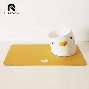 PURROOM Premium Chick Logo Table And Feeding Mat
