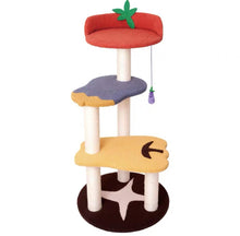 Load image into Gallery viewer, PURLAB Veggies Wooden Cat Tree
